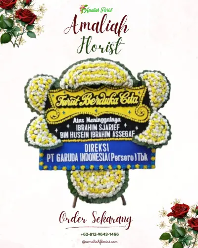 Papan Bunga Duka di Panarung