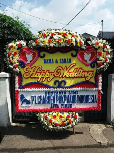Karangan Bunga Pernikahan panarung